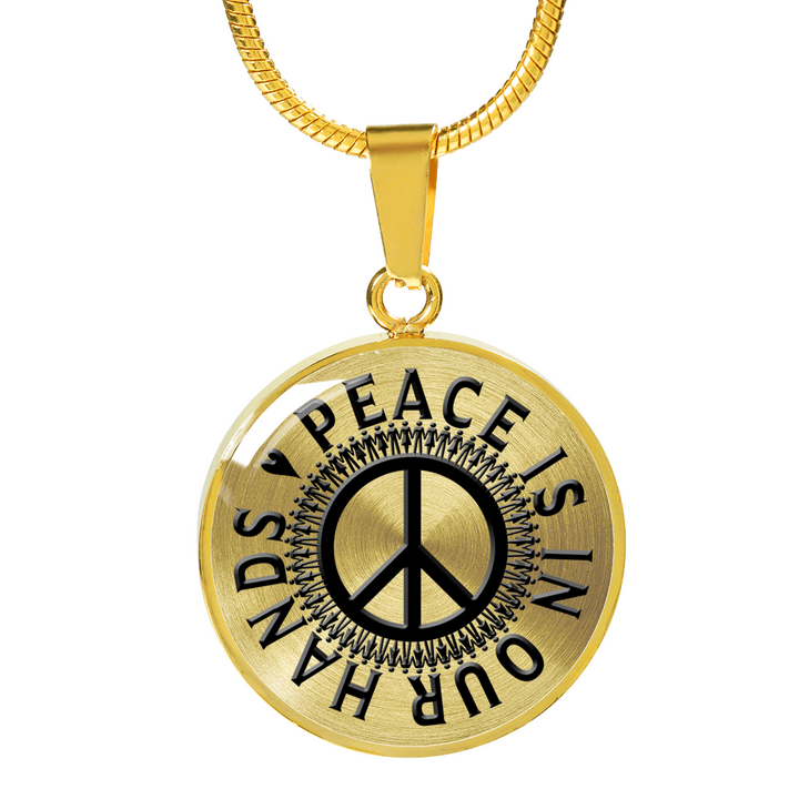 Peace Is In Our Hands, Gift for World Peace Day