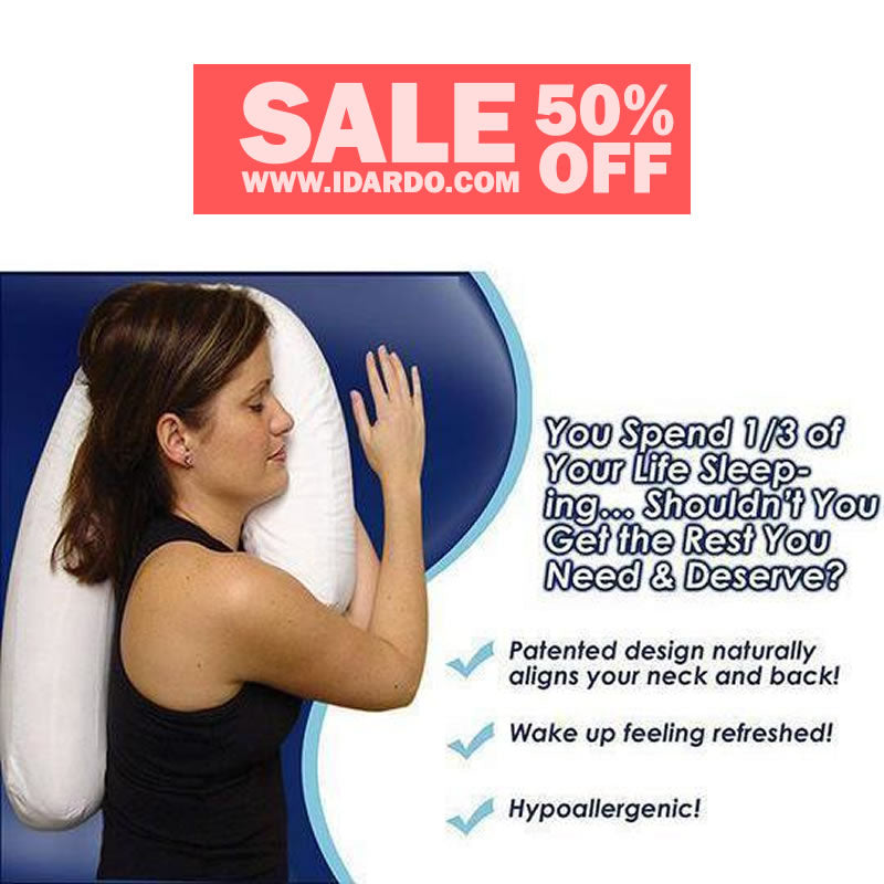 Orthopedic Side Sleeper Pro Alignment Pillow