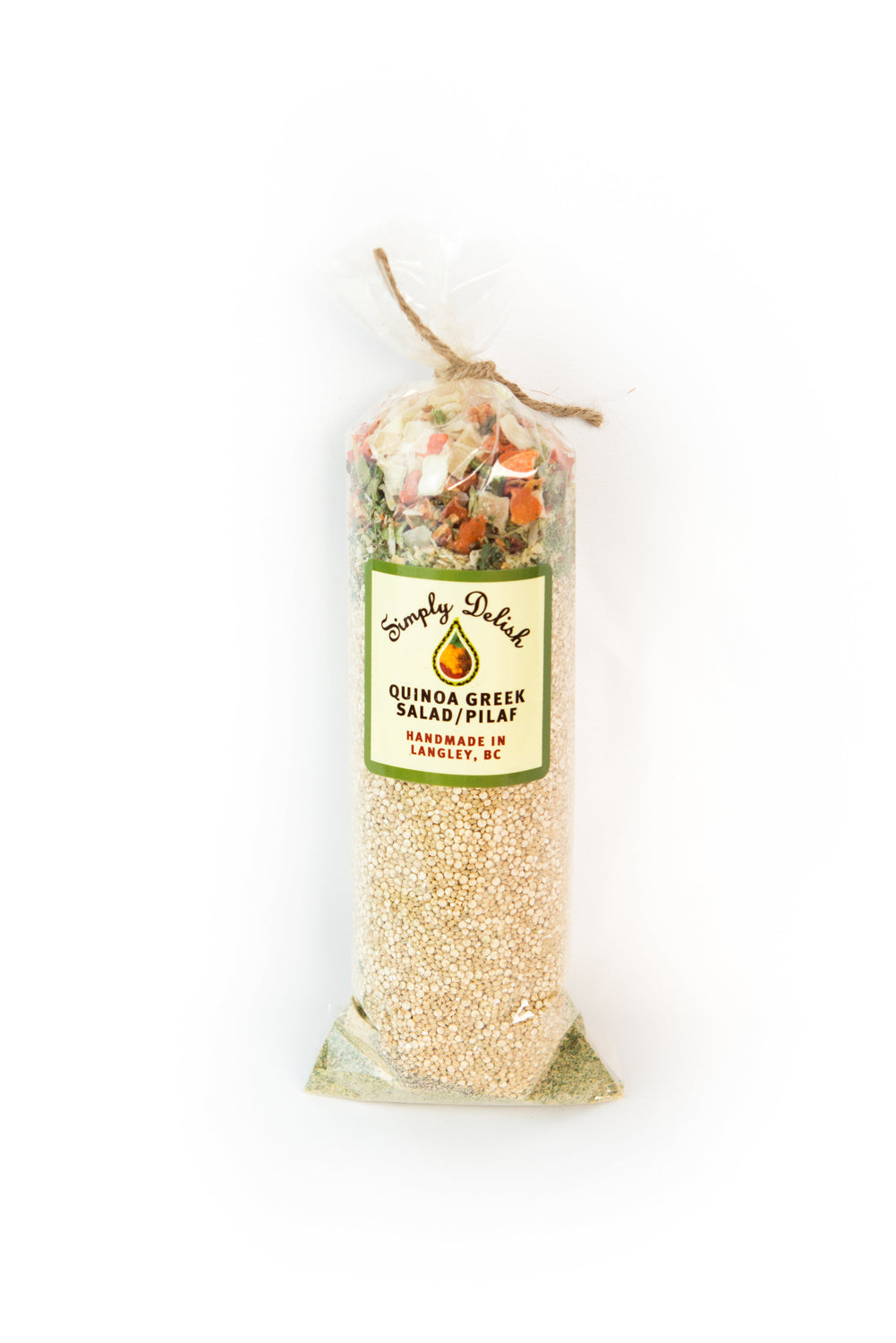 Quinoa Greek Salad...Gluten Free/Vegan/MSG Free/no sodium