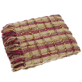 Kelso Throw, Burgundy