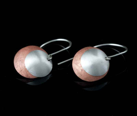 Stacked Disc Earrings