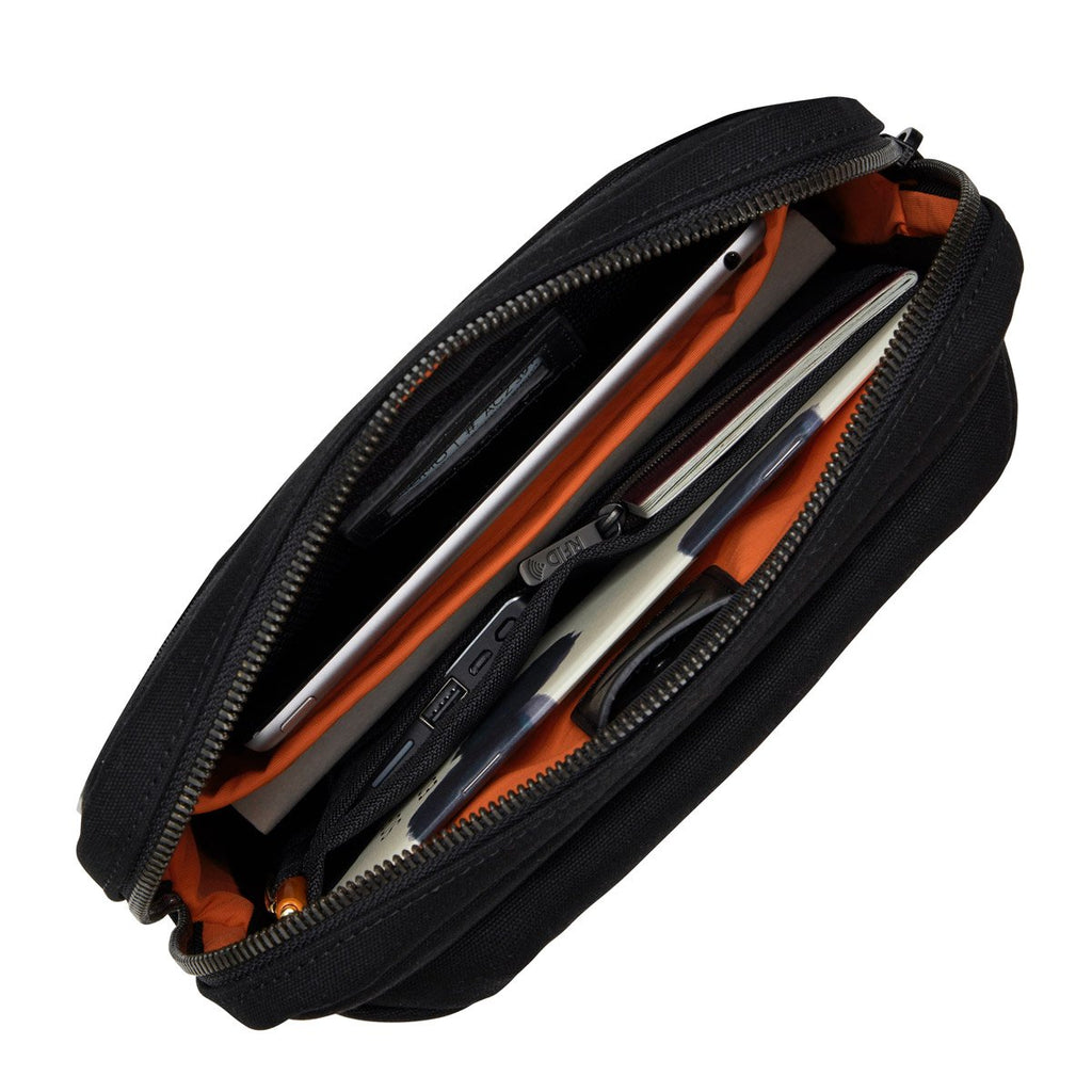 Tilton Cross-Body 10.5" - Black | KNOMO