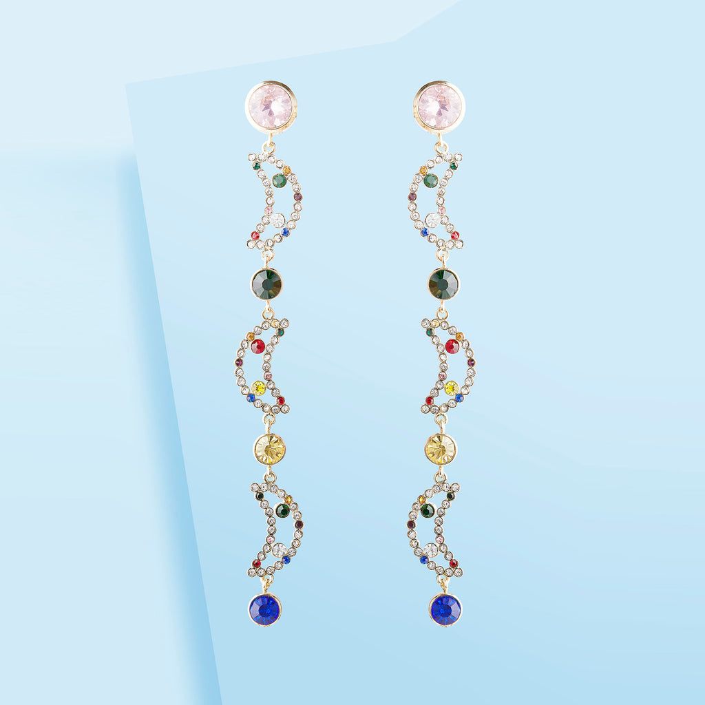LONG MOONS EARRINGS