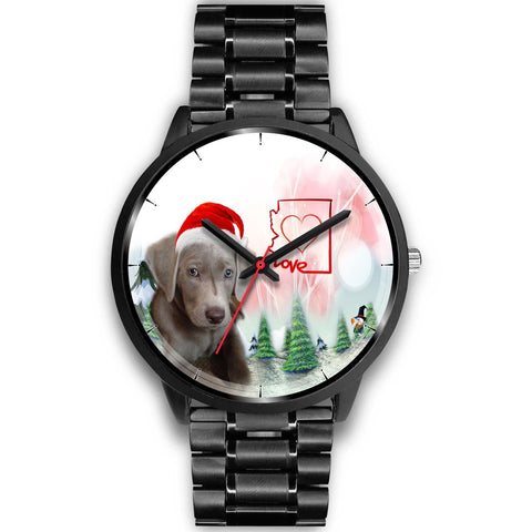 Weimaraner Dog Arizona Christmas Special Wrist Watch-Free Shipping