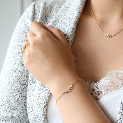 Marquise Necklace - Sterling Silver