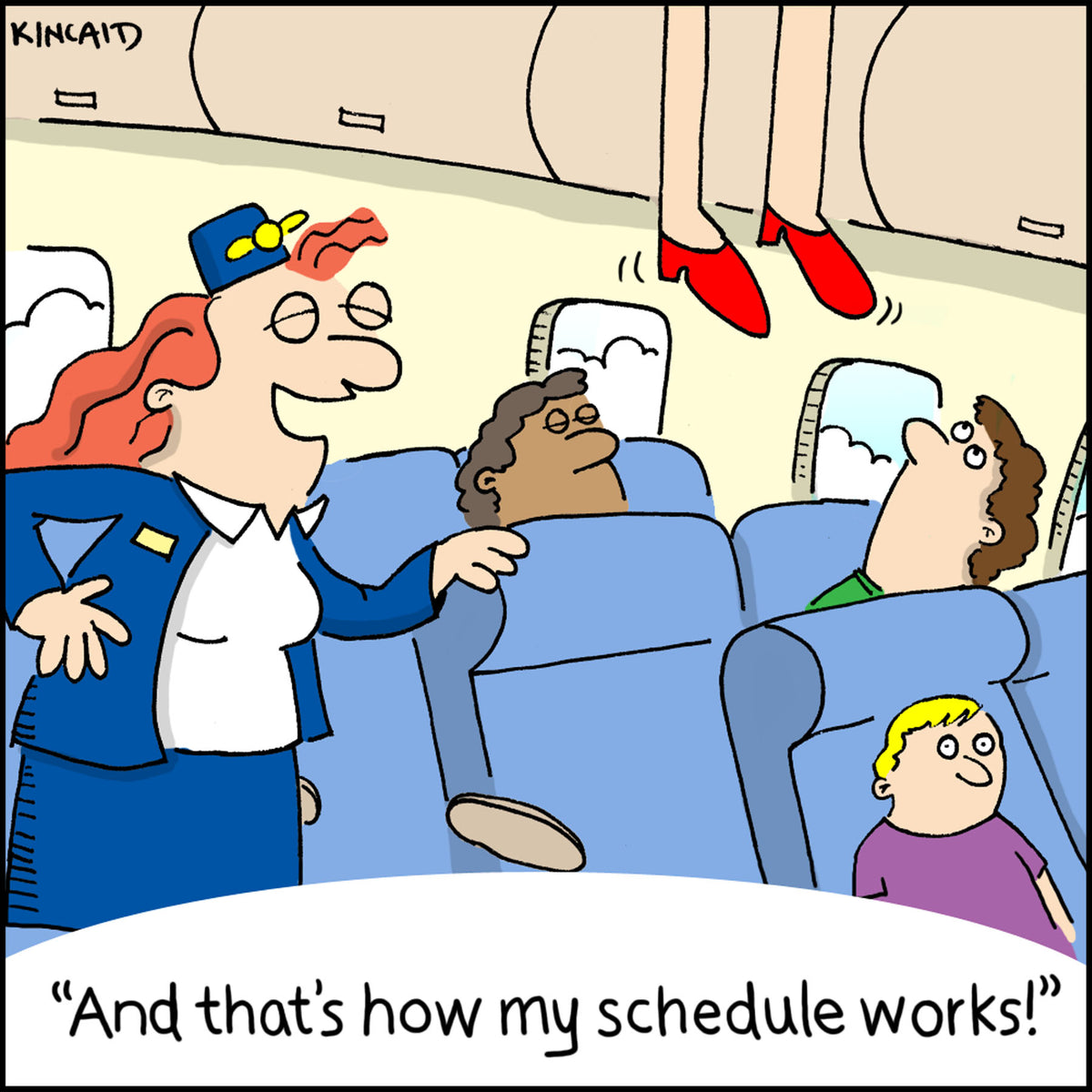 "My Schedule" 14006 Digital Download – Jetlagged Comic