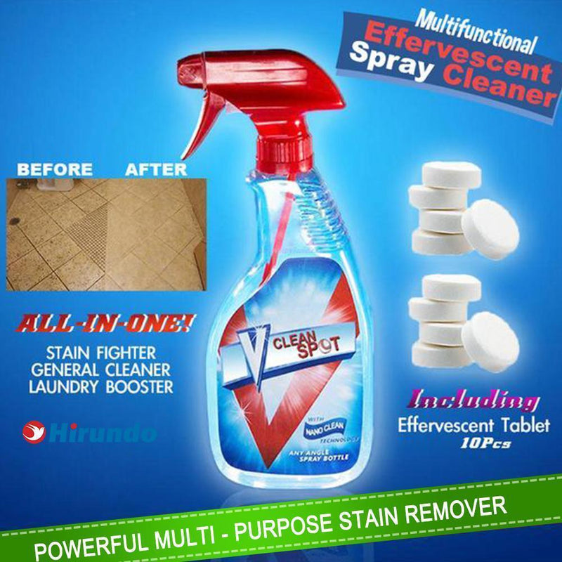 Hirundo Multifunctional Effervescent Spray Cleaner, 1 Set