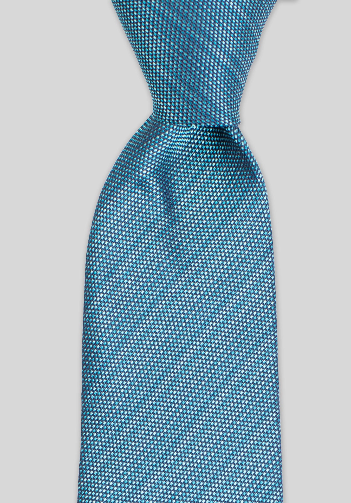 PINHEAD STRIPE 7.5CM TIE - Teal