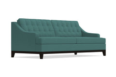 Bannister Queen Size Sleeper Sofa :: Leg Finish: Espresso / Sleeper Option: Deluxe Innerspring Mattress