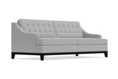 Bannister Queen Size Sleeper Sofa :: Leg Finish: Espresso / Sleeper Option: Deluxe Innerspring Mattress