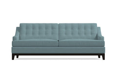 Bannister Queen Size Sleeper Sofa :: Leg Finish: Espresso / Sleeper Option: Deluxe Innerspring Mattress