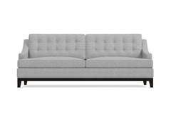 Bannister Queen Size Sleeper Sofa :: Leg Finish: Espresso / Sleeper Option: Deluxe Innerspring Mattress