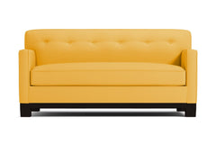 Harrison Ave Twin Size Sleeper Sofa :: Leg Finish: Espresso / Sleeper Option: Memory Foam Mattress