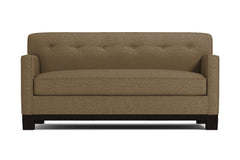 Harrison Ave Twin Size Sleeper Sofa :: Leg Finish: Espresso / Sleeper Option: Memory Foam Mattress