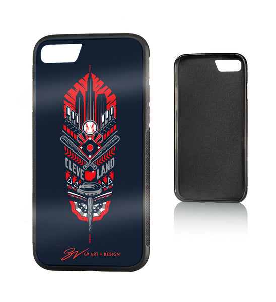 Cleveland Baseball Feather Phone Case