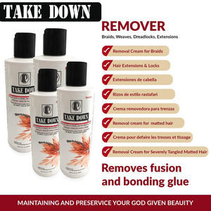 Children Matted Hair 1 to 6 month Pack Set of Take Down Remover Hair Detangler