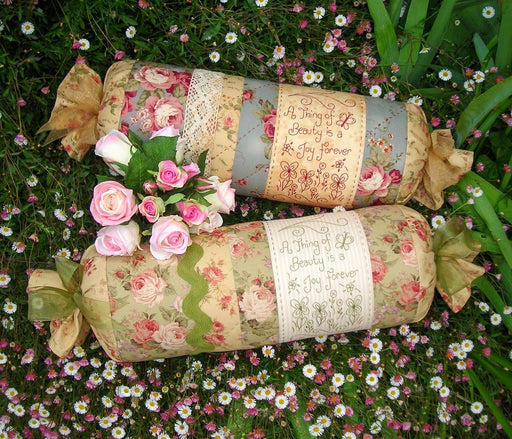 A Thing of Beauty Bolster Pattern