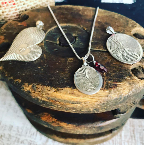 Finger Print Jewlery Pendant
