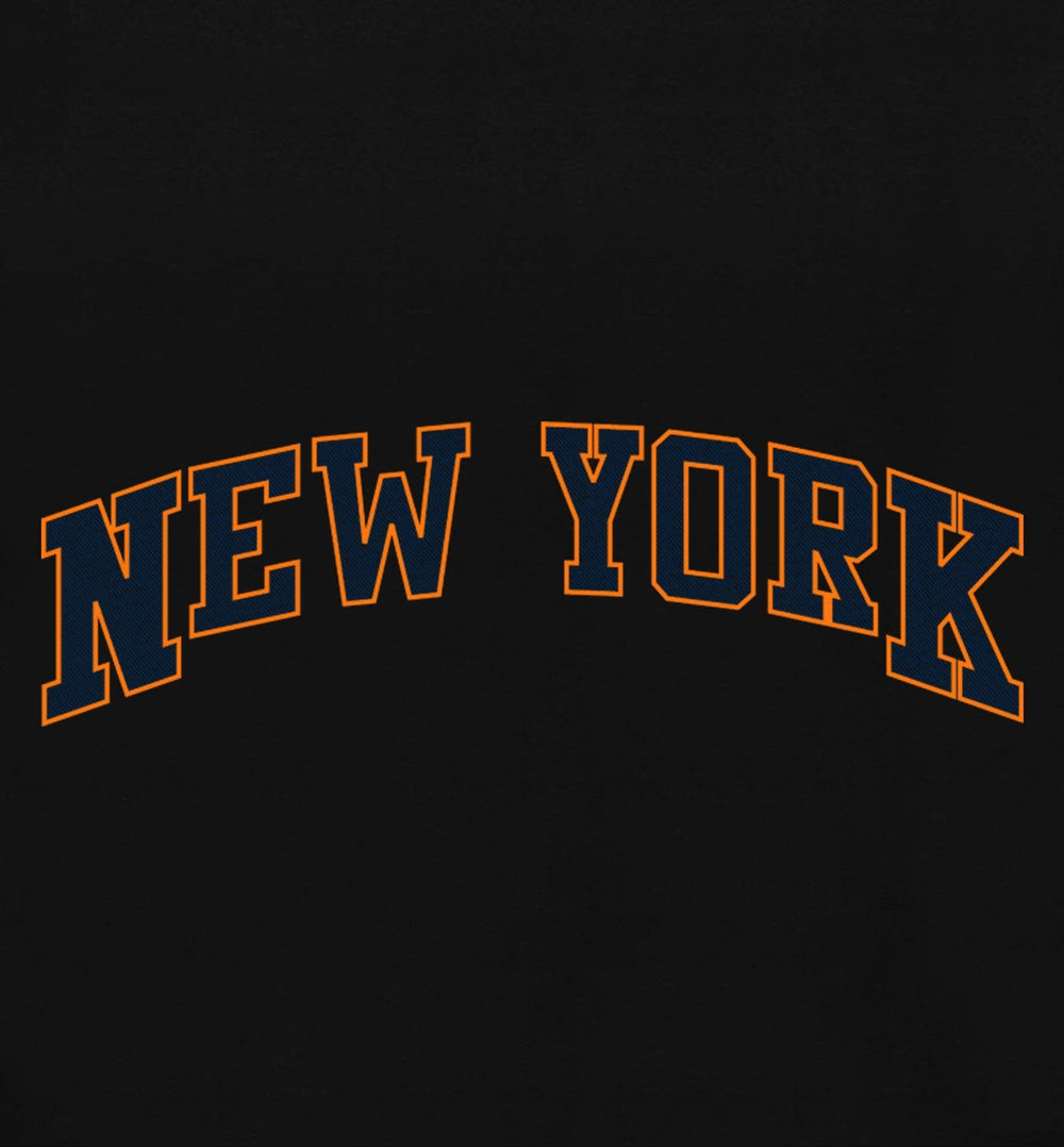 NBA New York Knicks Solid Round Neck T-Shirt