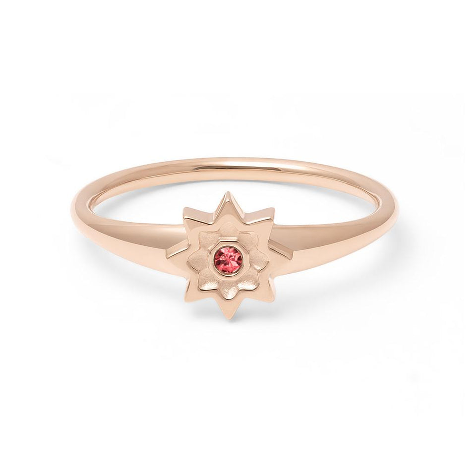 Birthstone JUL Ring