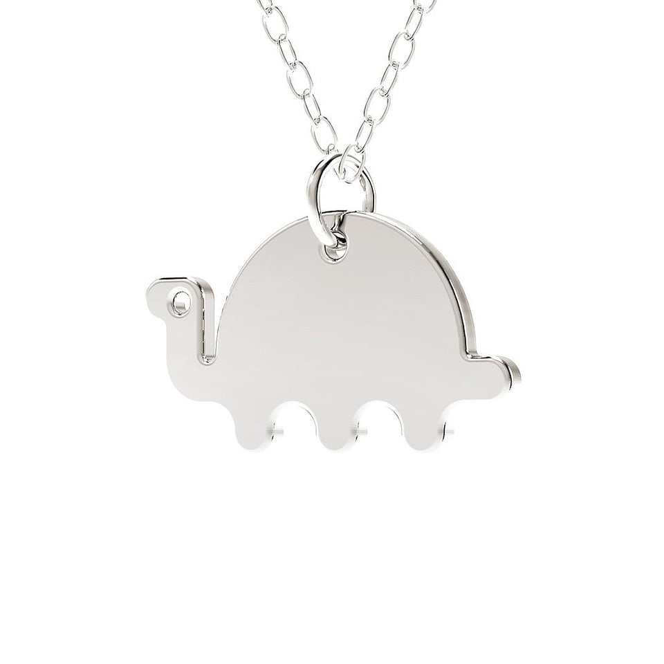 minimals turtle necklace (45cm)
