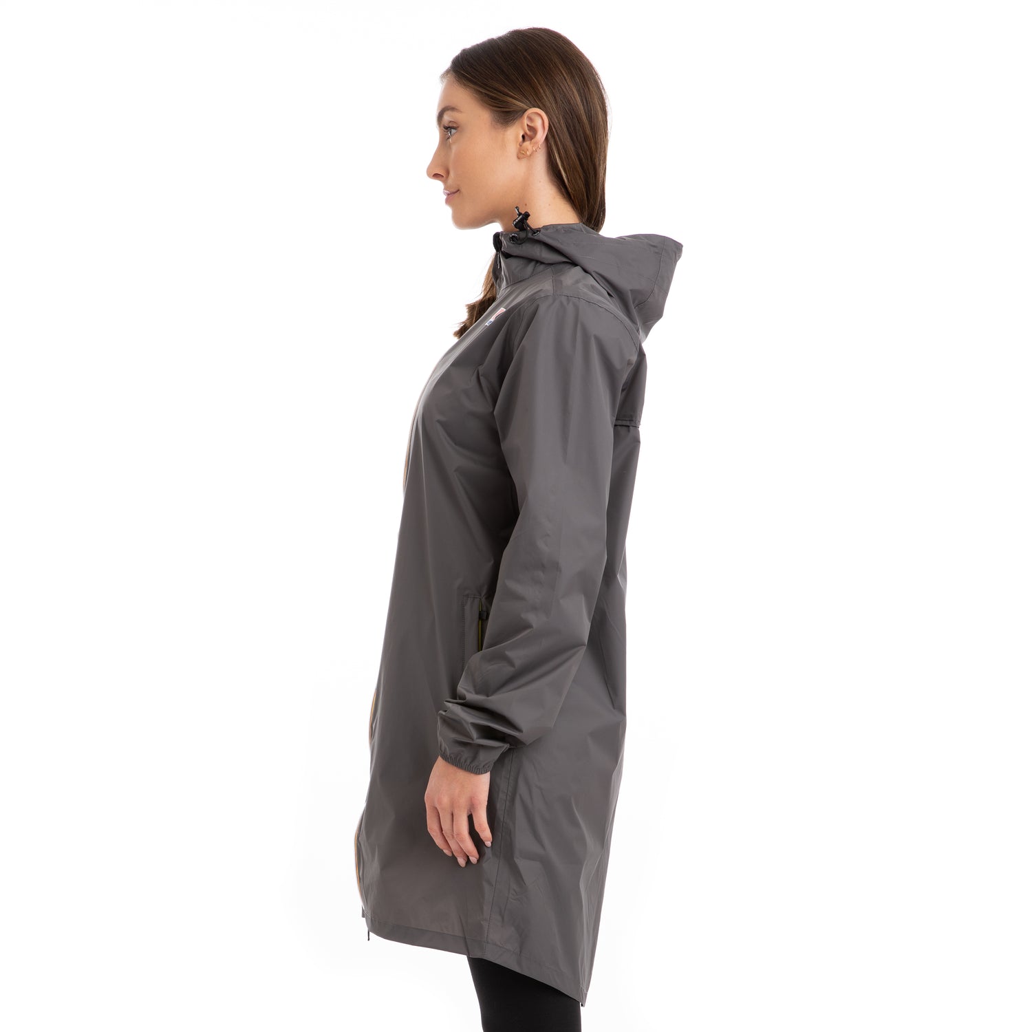 K-Way Women's Le Vrai 3.0 Eiffel Full Zip Jacket Jacket Grey Smoke