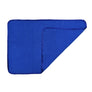 Microfiber Waffle Weave Towel 16"x 24" Blue Pack of 3 | CarWashCloth