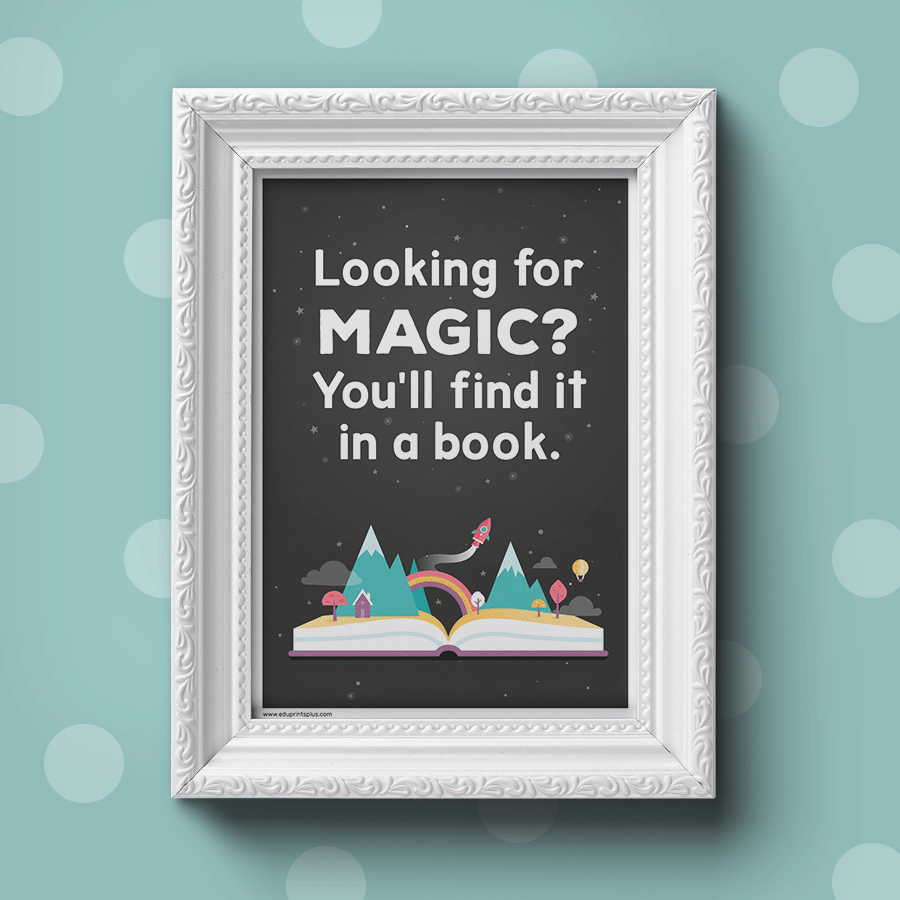 Looking for magic? You’ll find it in a book.