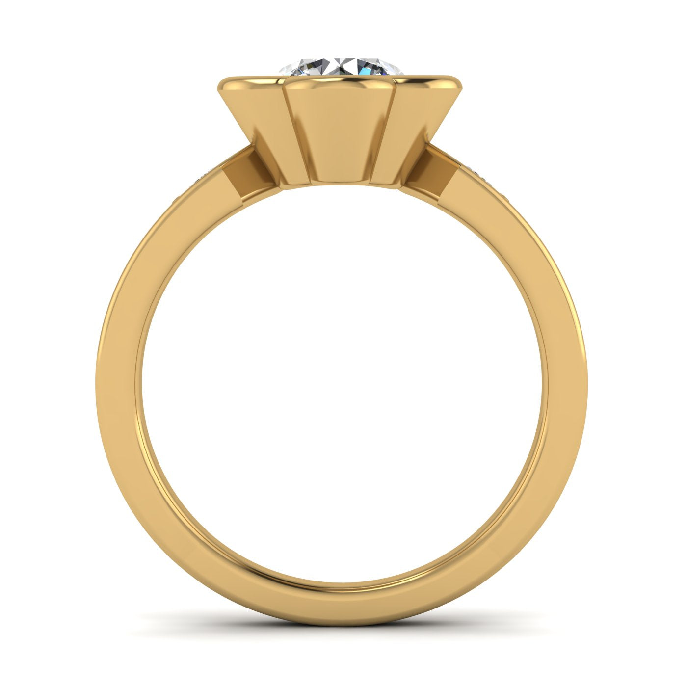 Alchemy Custom Floral Engagement Ring Alchemy Custom Floral Engagement Ring