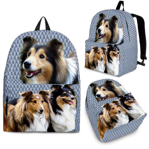 Shetland Sheepdog Print Backpack-Express Shipping-Paww-Printz-Merchandise