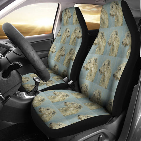 Irish Wolfhound Dog Patterns Print Car Seat Covers-Free Shipping