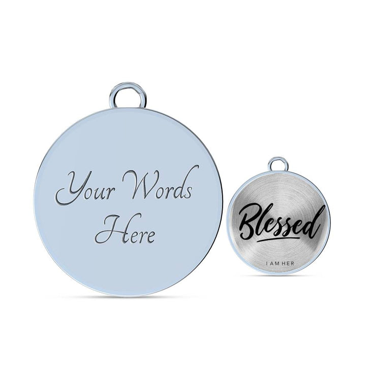 Blessed - Statement Bangle Bracelet - I AM HER Apparel, LLC