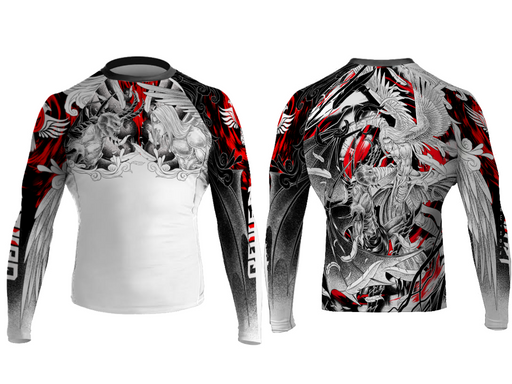 Rashguard Manches Longues - Raven Heaven and Hell