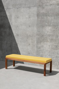 Case Study Furniture® Solid Wood 6FT Table & Upholstered Bench Bundle Pack