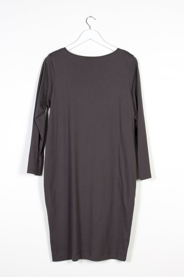 Distant dress Nine New Zealand made organic cotton Auckland Stockist original Hermann print knee length