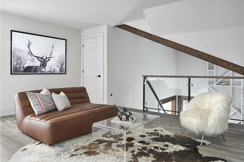 50 ways to use cowhide rug in your living room
