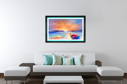 "Beached In Pastel" - Art & Light
