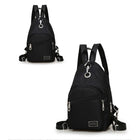 Waterproof Oxford Fabric Chest Bag Upgrade High-End Daily Crossbody Backpack
