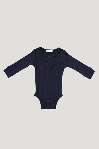 Cotton Modal Henley - Milk