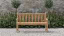 Durham Teak Bench 3 Seater - Chic Teak® | Luxury Teak Furniture