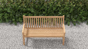 Durham Teak Bench 3 Seater - Chic Teak® | Luxury Teak Furniture