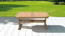 Garden Deluxe Extending Teak Dining Table 200-300cm (10-12 Seater) - Chic Teak® | Luxury Teak Furniture