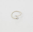 Bague 2 ronds / Ring "Ushas, goddess of dawn who illuminates the world with truth."