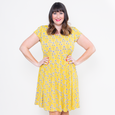 Naomi Dress in Golden Rod by Karina Dresses