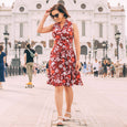 Ruby Dress in Hello Hibiscus by Karina Dresses