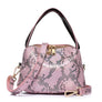 pink Serpentine print totebag