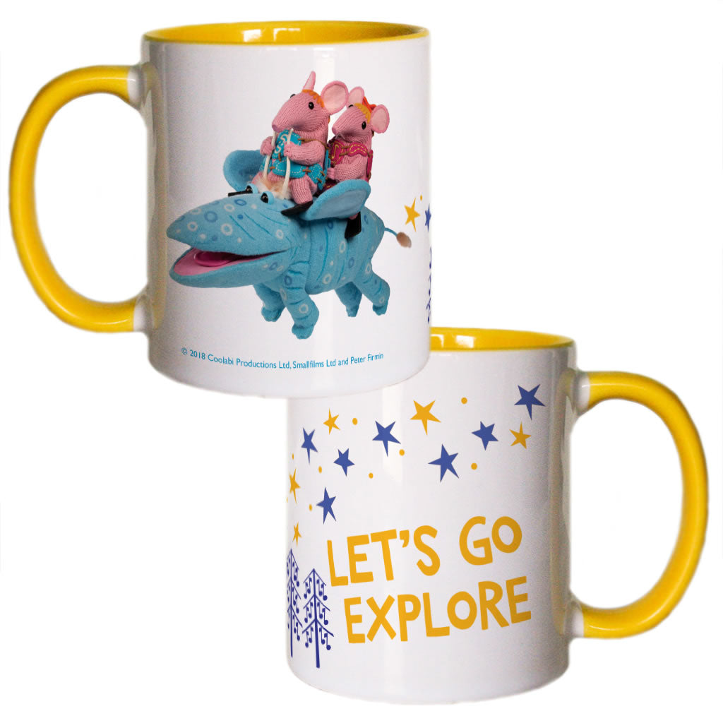 Let's Go Explore Clangers Coloured Insert Mug