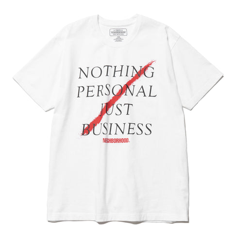 Neighborhood Business / C-Tee . SS White, T-Shirts