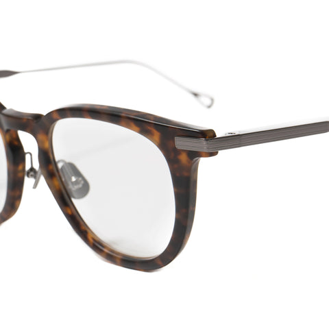 Native Sons Hughes Optical, MATTE SPAZZLE/ BLACK PALLADIUM/ CLEAR