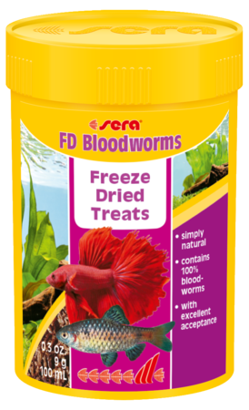 Sera FD Bloodworms 9g